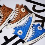 コンバース「オールスター ローカライズ HI」各￥9,900／2色展開（オレンジ【東京限定】、ブルー【大阪限定】）