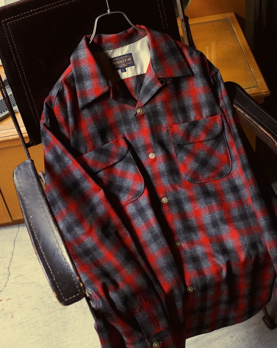 ペンドルトン フォー ワイルド ライフ テーラー「EXオープンカラーシャツ」￥33,000
