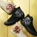 コンバース「オールスター フウジンライジン　HI」￥9,900／2色展開（オフホワイト、ブラック）
