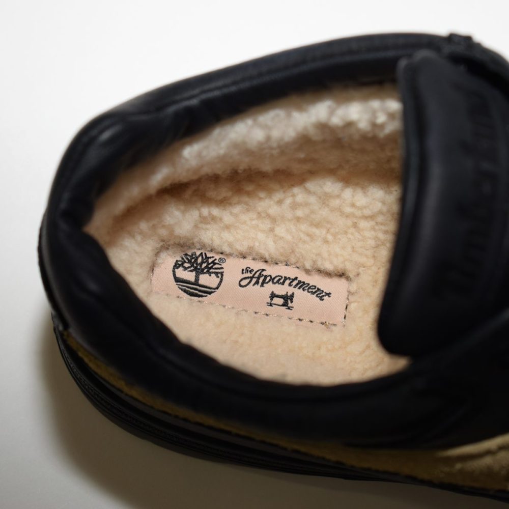 ライニングとインソールはボア仕様に