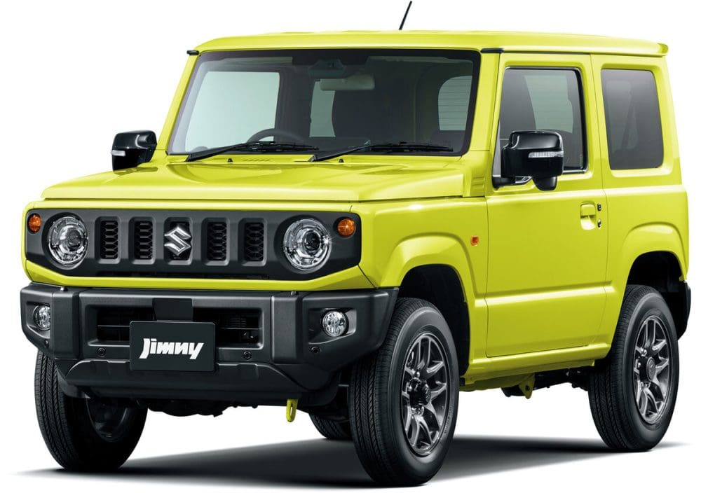 スズキのジムニー、ジムニー シエラが一部仕様