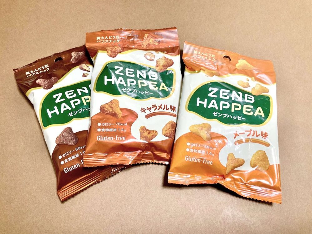 ザクっと食感がクセになる！「ZENB HAPPEA（ゼンブハッピー）」