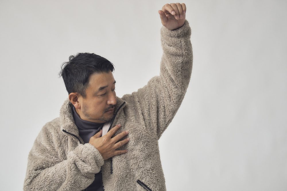 腕の上げ下ろしは実にスムーズ