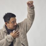 腕の上げ下ろしは実にスムーズ