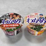 エースコック「スイッチ!×わかめラーメン だし香る和風味」 エースコック「ゴリパラ見聞録 わかめゴリパラうどん 肉しょうが味」
