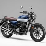 GB350のパールホークスアイブルーカラー