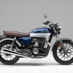 GB350のパールホークスアイブルーカラー