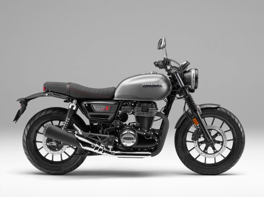 GB350 Sのベータシルバーメタリックカラー