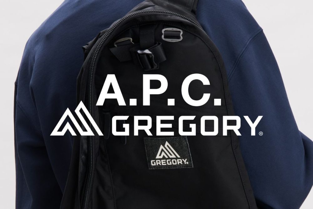【意外な初コラボ!?】A.P.C.とグレゴリーのカプセルコレクションが気になる！バックパックなど全3型を用意