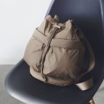 見た目も使用感も心地いい無印良品の「撥水中わた入り 巾着バッグ」