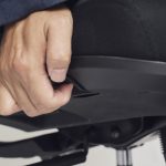 座面の奥行きも調節できる