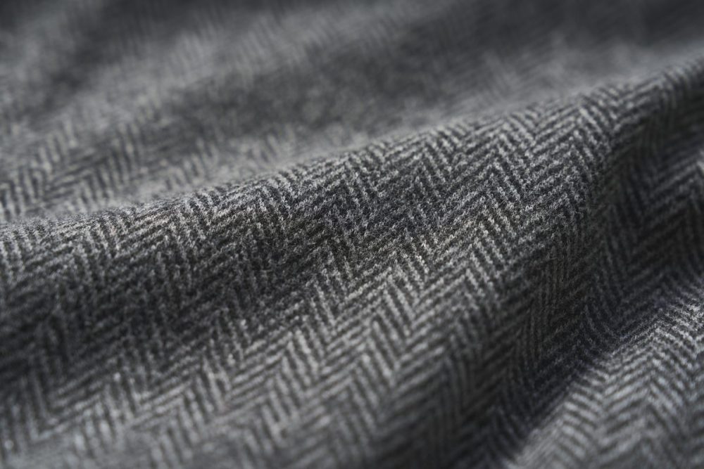 本体にはポリエステルとコットンをミックスしており、起毛感がある