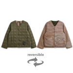 タイオン×ユニバーサルワークス「リバーシブル ダウンジャケット(UW-TA-R101B) 」¥25,960