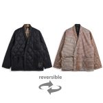 タイオン×ユニバーサルワークス「リバーシブル 袢纏ダウンジャケット(UW-TA-R101KJ)」¥25,960