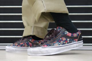 【限定素材の傑作VANS】最新“OTW OLD SKOOL”が異次元の出来！花柄テキスタイル×Vibramソールのアート級スニーカーをエディターが試し履き