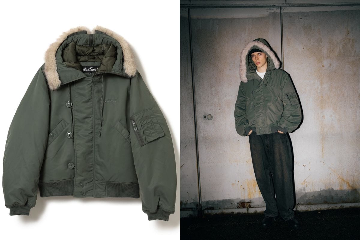 ワイルドシングス× BEAMS「N-2Bジャケット」¥44,000