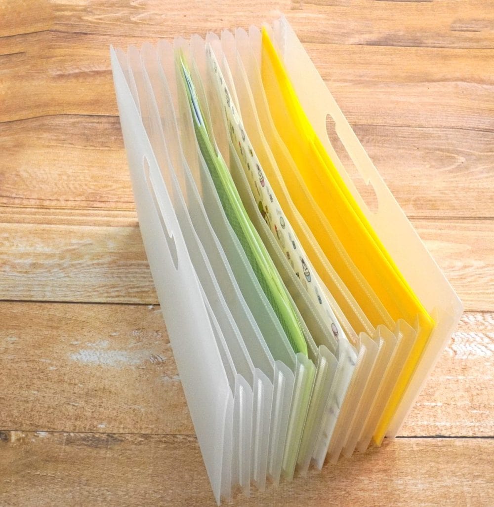 無印良品 ポリプロピレン じゃばらファイル Ａ４用 ６ポケット