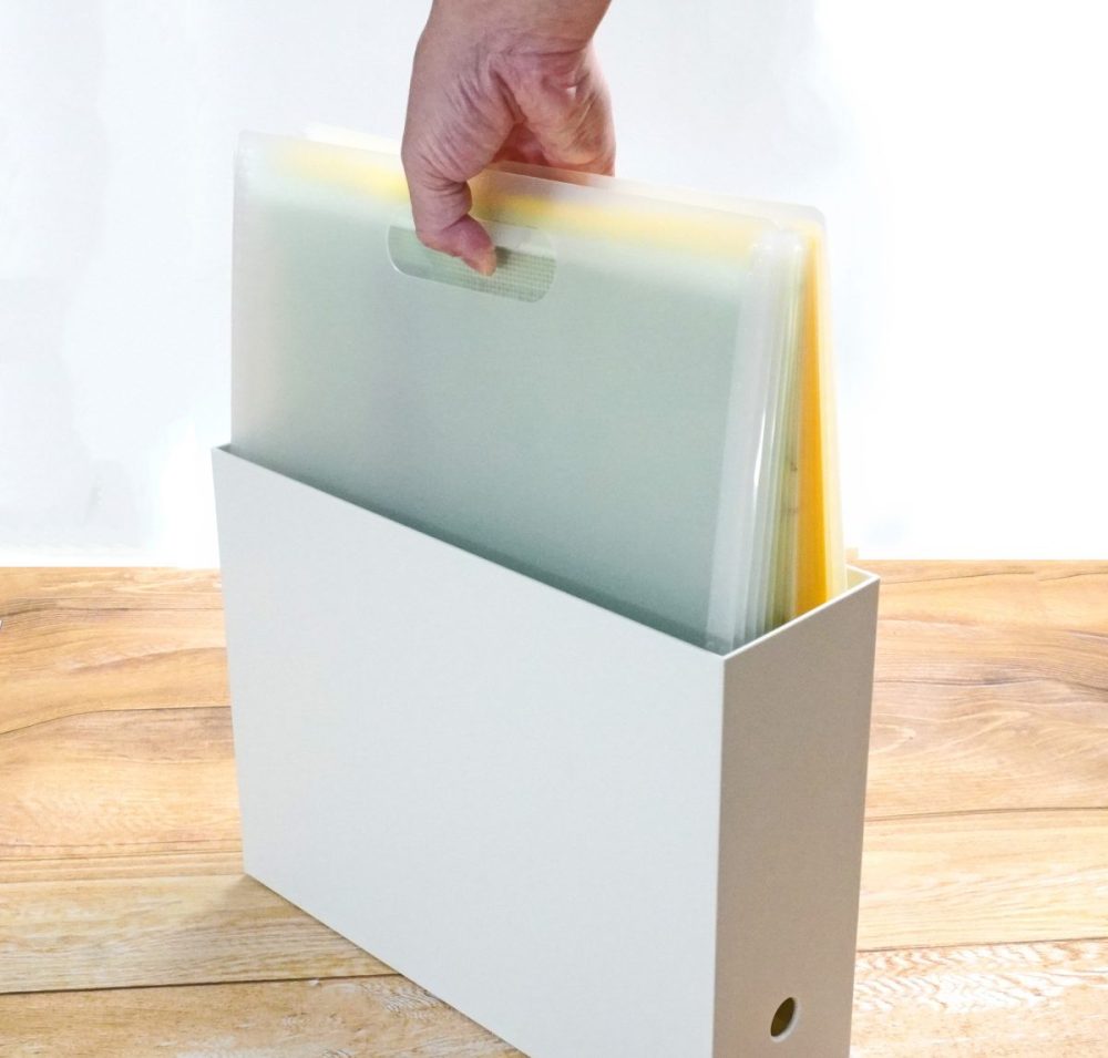 無印良品 ポリプロピレン じゃばらファイル Ａ４用 ６ポケット