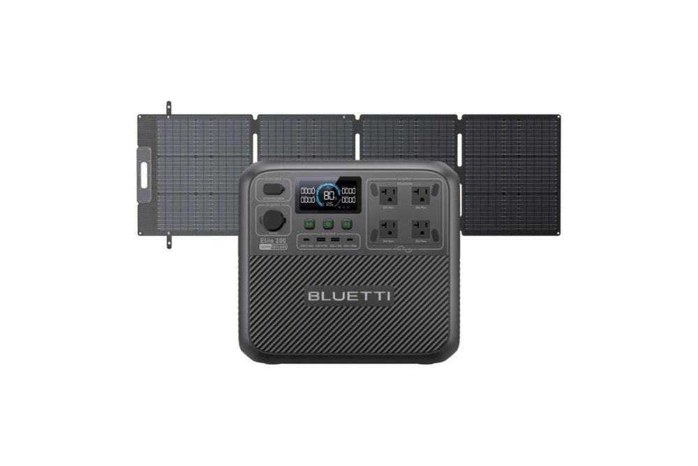 BLUETTI「Elite 200 V2 + 200Wソーラーパネルセット」￥219,800 → ￥129,800