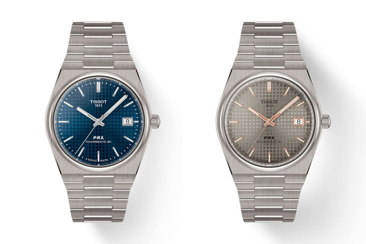 ティソ「ティソ PRX パワーマティック 80 チタニウム」各￥133,540／自動巻／38㎜径／10気圧／パワーリザーブは約80時間
