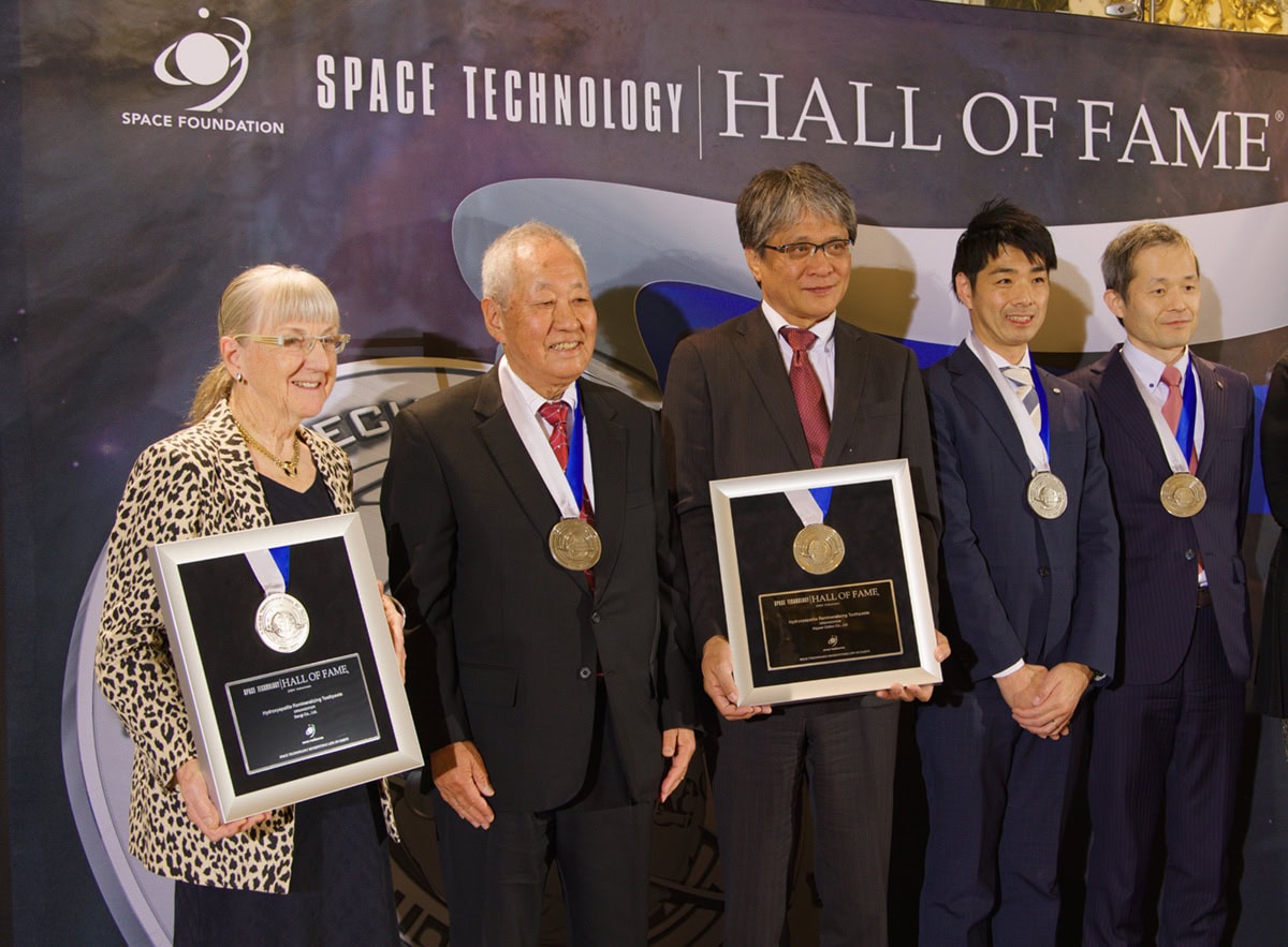 「Space Technology Hall of FameR (宇宙技術の殿堂)」にて、日本企業としては初めて“殿堂入り”