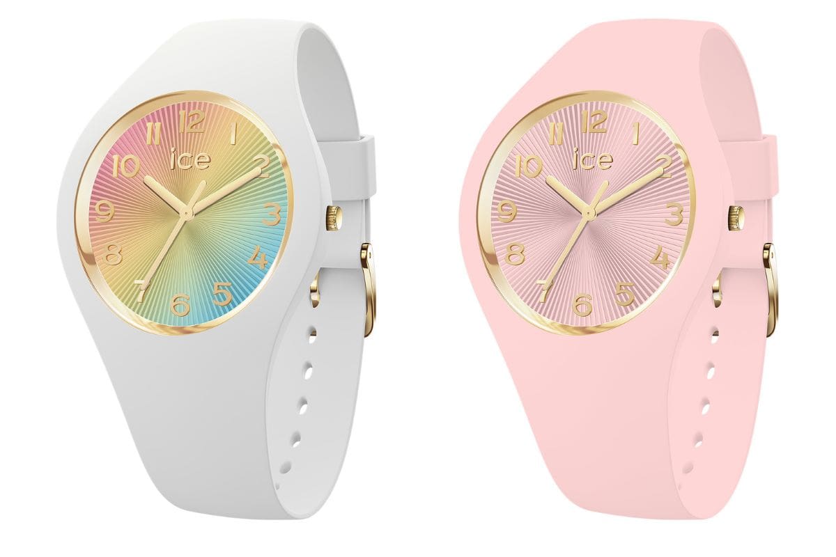 アイスウォッチ「アイス シャンパーニュ」各¥17,600/クォーツ/37㎜径/10気圧防水