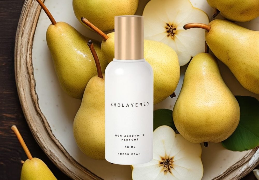 ショーレイヤード　ノンアルコールパフューム　フレッシュペア　50mL　￥10,780（税込み）