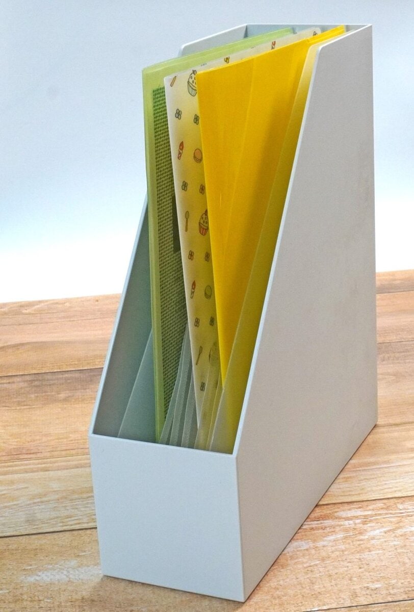 ポリプロピレン スタンドじゃばらファイル Ａ４用 ６ポケット