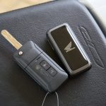 先進のスマートキーが採用されている