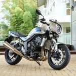 存在感と所有感を高めるパーツが装備されているCB1000F SE