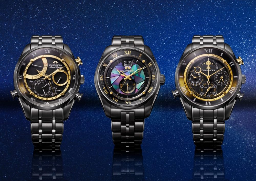 【ブランド誕生25周年】カンパノラのアニバーサリー限定モデルは漆黒の宙で響きあう星を表現した「星響」
