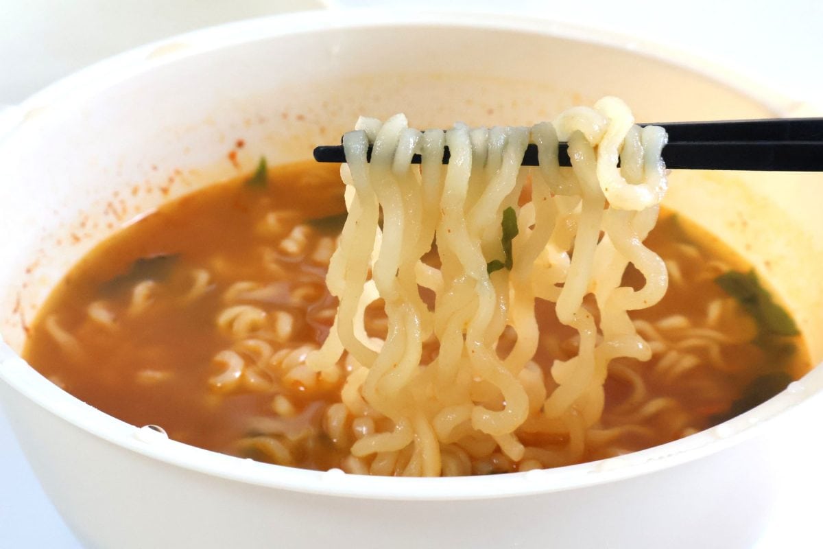 もっちり食感になるのはレンジ調理だから！