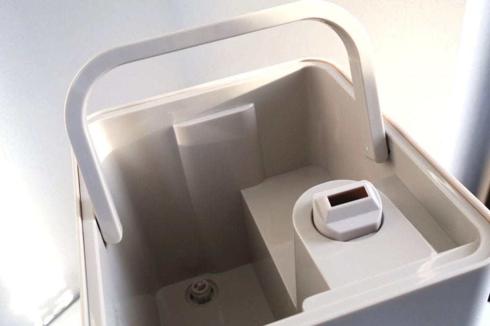 タンクは大容量3.8ℓ