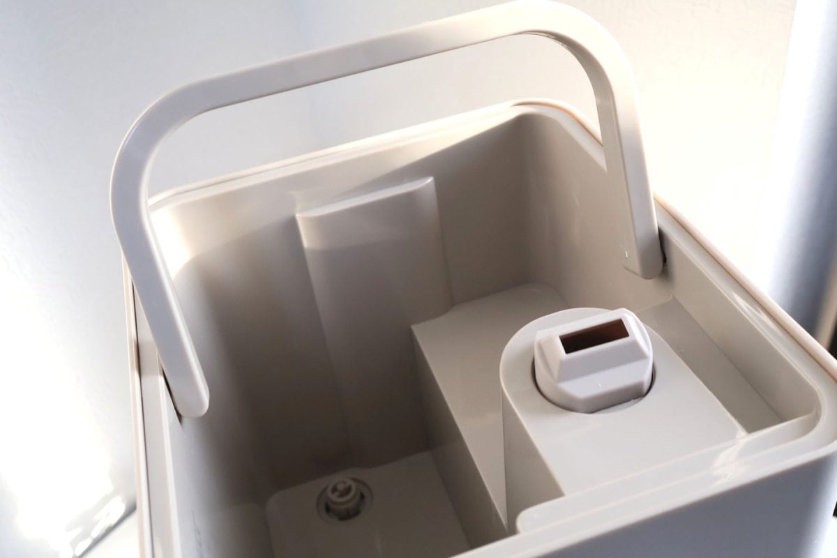 タンクは大容量3.8ℓ