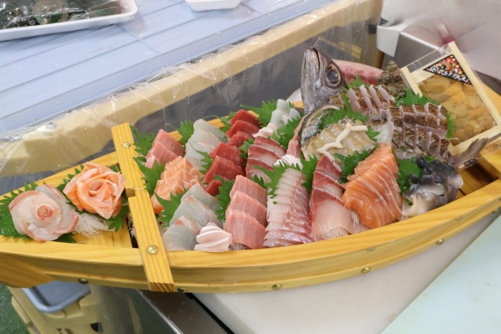 美しい船盛が完成！