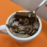 だんだんとトッピングの食感がふやけていくのも面白いポイント