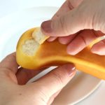 剥き始めは順調だったが…