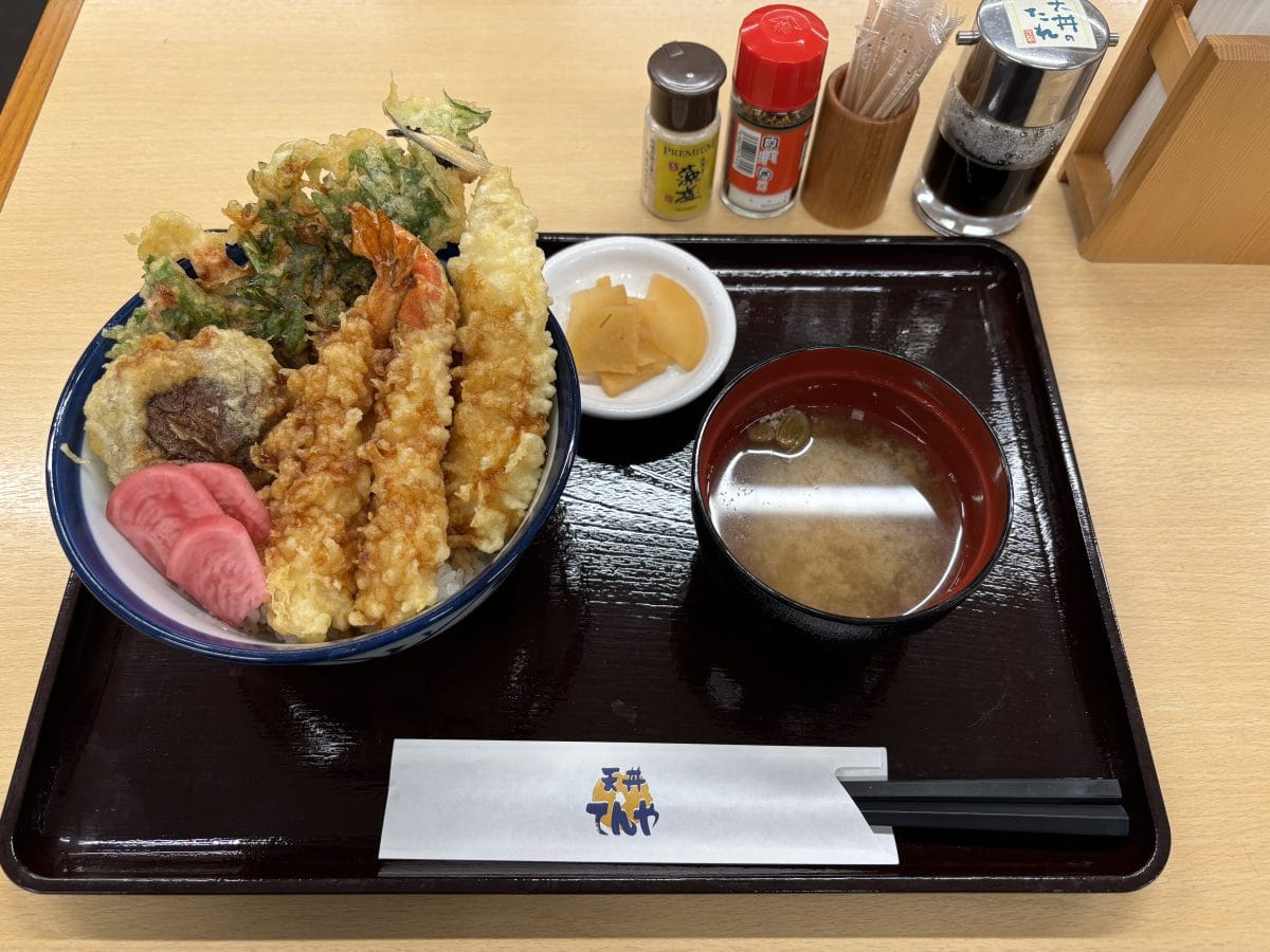 冬天丼（みそ汁付）