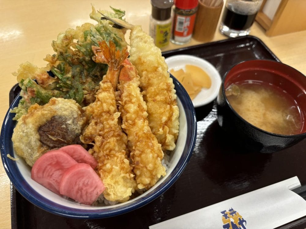 冬天丼（みそ汁付）