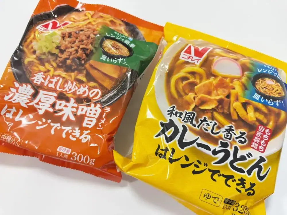 第3位　【冷凍庫ストックの神2トップ】レンチンだけで専門店の味！ニチレイの「濃厚味噌とカレーうどん」が革命的すぎた