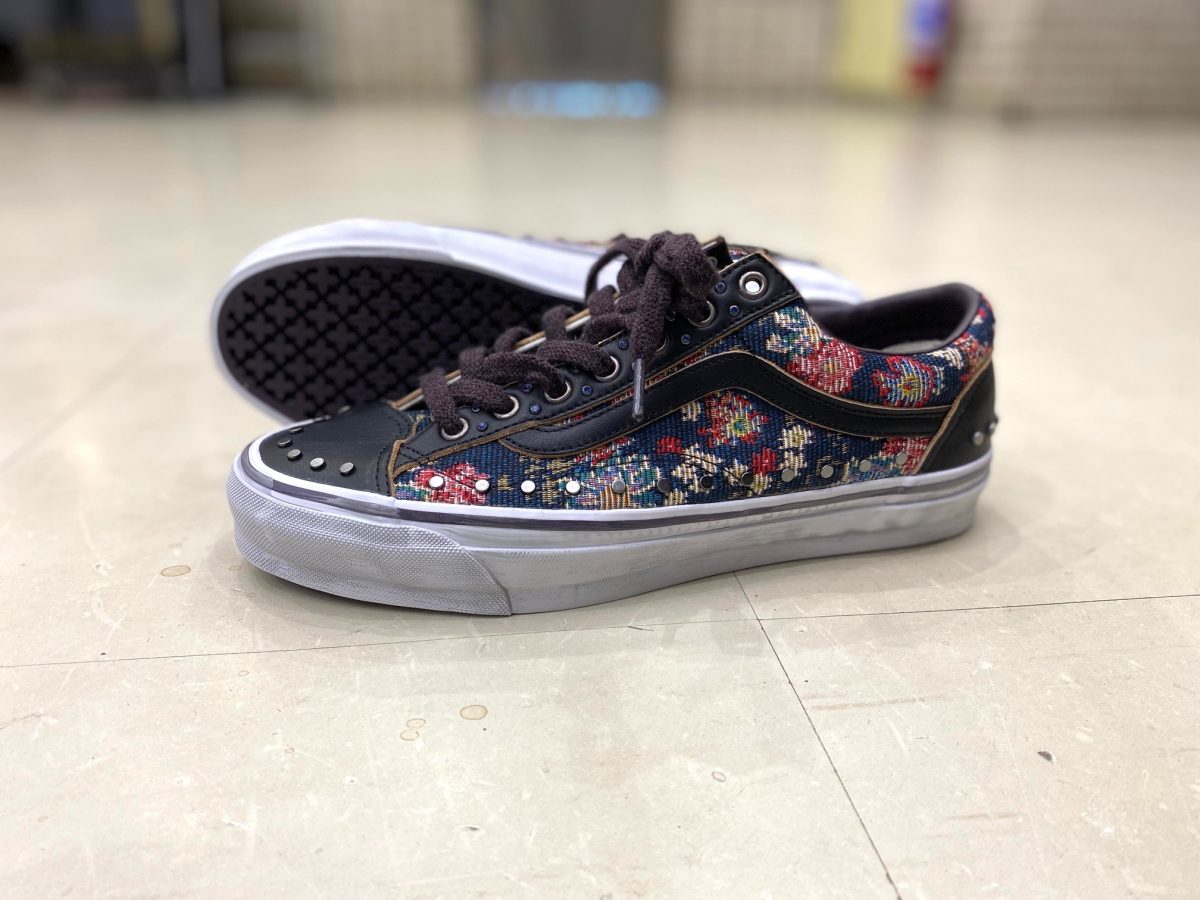 限定素材の傑作VANS】最新“OTW OLD SKOOL”が異次元の出来！花柄 