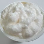 まるで雲のような、ふわっふわもこもこな泡が出現!