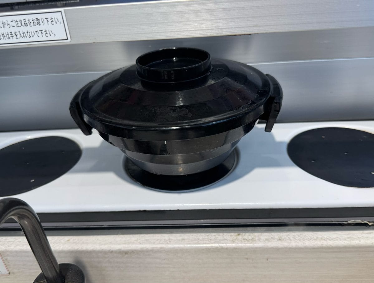 器の大きさは通常のサイドメニューと同じくらい