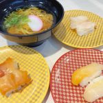 ランチ醤油ラーメンに、あかがい・みる貝・つぶ貝と3種の 貝ネタを組んでみました