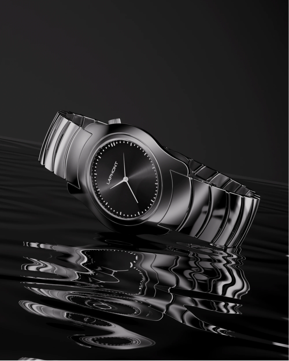 ラフォン「サイドワインダー」￥35,200／クオーツ／38×44.1㎜／日常生活防水