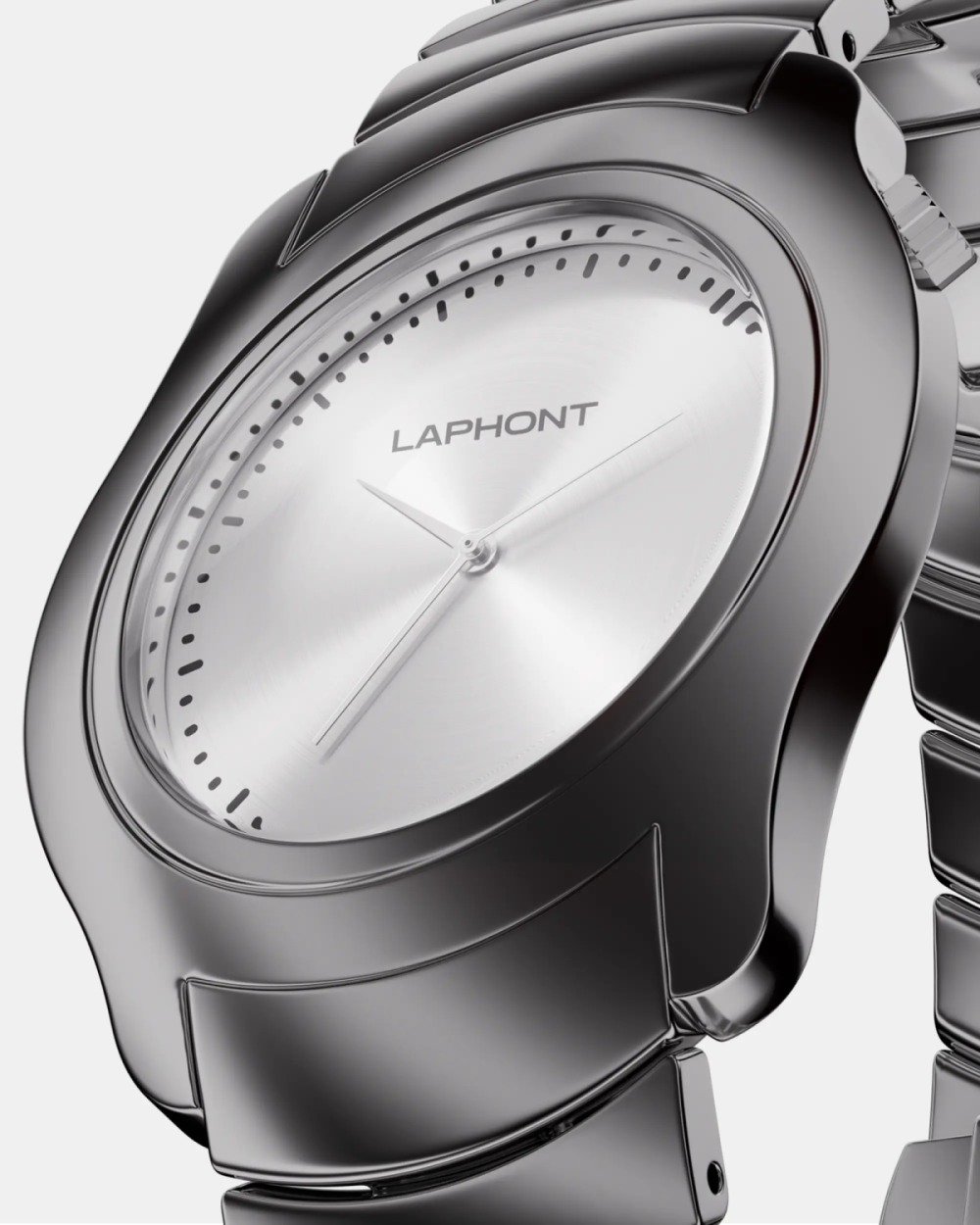 光の角度によって表情を変える有機的な造形