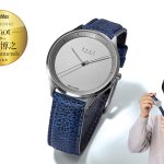 シンソーラー［STS-38SVSV］￥26,400（税込） 姫路黒桟革［S18-SHK-NV］￥7,700（税込） イージーバックル［EB-18SV］￥550（税込）