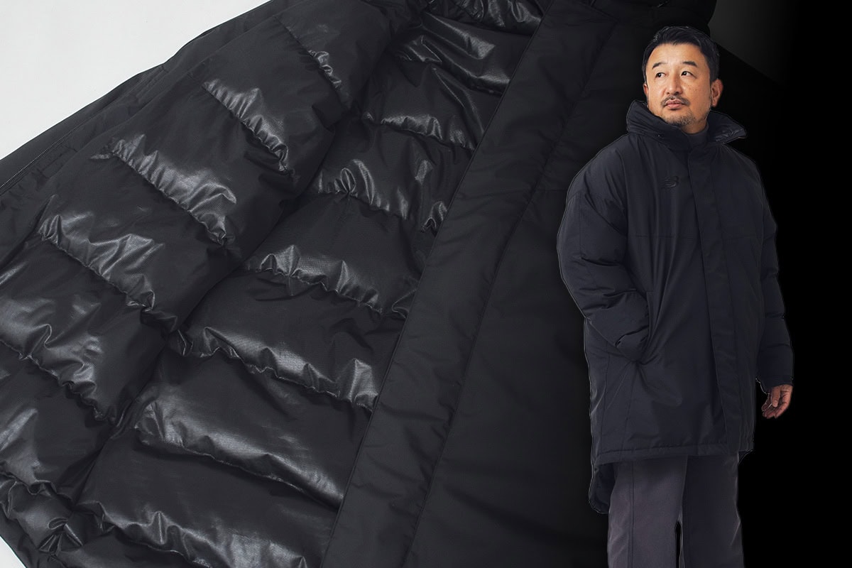 ニューバランス ブラックアウト フィールドパデッドコート ￥31,900（税込）