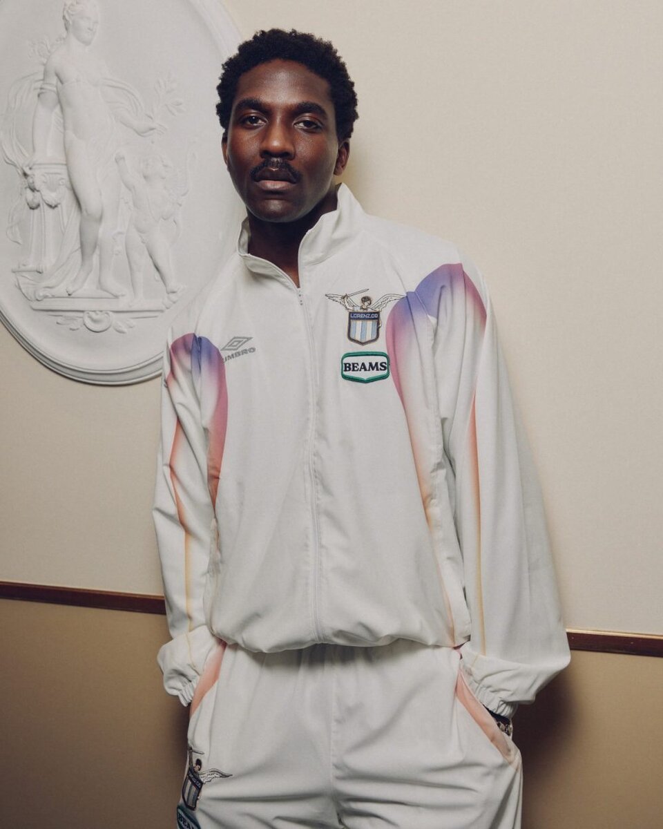 LORENZ.OG × UMBRO × BEAMS「トラックジャケット」￥31,350