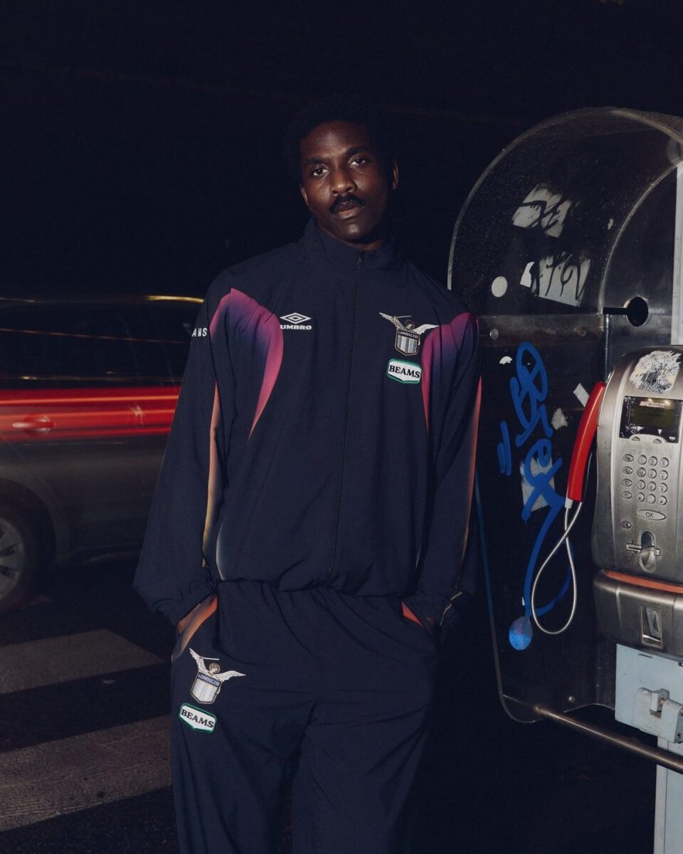 LORENZ.OG × UMBRO × BEAMS「トラックジャケット」￥31,350